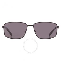 Grey Rectangular Mens Sunglasses