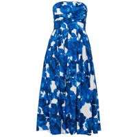 Daria Dress - Floral Garden Blue