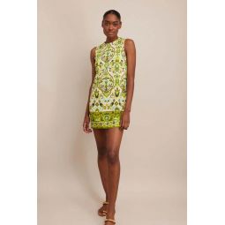 Mackenzie Dress - Damask Green