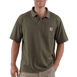 Carhartt Force Cotton Delmont Pocket Polo Shirt - Mens