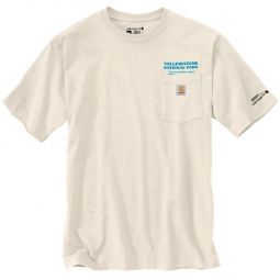 Carhartt Relaxed Fit Heavyweight Yellowstone Graphic T-Shirt - Mens