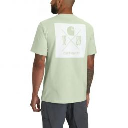 Carhartt Relaxed Fit Heavyweight Short-Sleeve Pocket 1889 Graphic T-Shirt - Mens