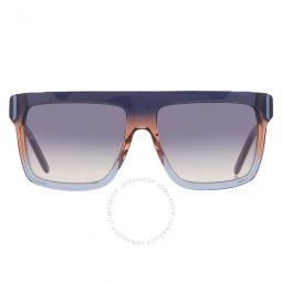 Blue Browline Ladies Sunglasses