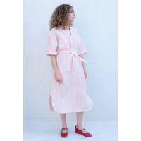 Kalloni Dress - Pink Stripe