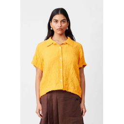 Johanson Shirt - Tangerine Crinkle