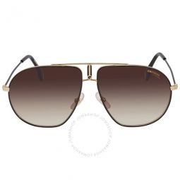 Brown Pilot Unisex Sunglasses