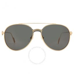 Bronze Mirror Pilot Unisex Sunglasses