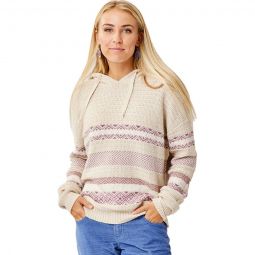 Stowe Hooded Fairisle Sweater - Womens