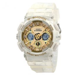 G-Shock Perpetual Quartz Analog-Digital Gold Dial Ladies Watch