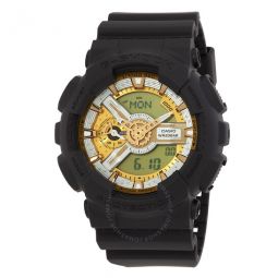 G-Shock World Time Quartz Analog-Digital Gold Dial Mens Watch