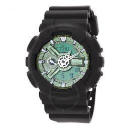 G-Shock World Time Quartz Analog-Digital Green Dial Mens Watch
