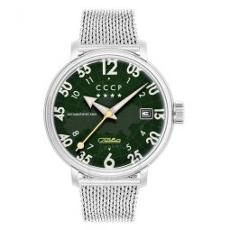 Hereos Comrade Automatic Green Dial Mens Watch