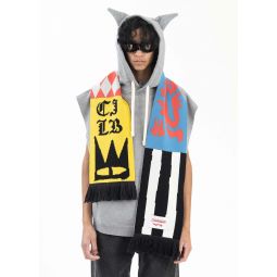 HERALDRY FLAG FOOTBALL SCARF - Multi