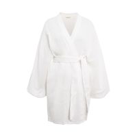 Chillax Alice Cotton Robe Kimono - White