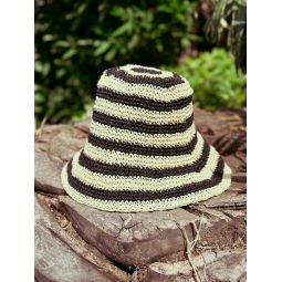 Chillax Sunny Days Striped Hat
