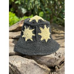 Chillax Sunny Day Hat - Black