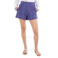 Ladies Brushed Cotton A-line Shorts, Brand Size 36 (US Size 4)