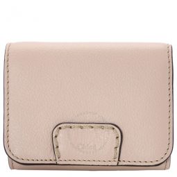 Cement Pink Ladies Edith Smal Trifold Wallet