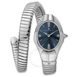 Naga Quartz Blue Dial Ladies Watch