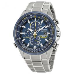Eco Drive Blue Angels Chronograph Mens Watch