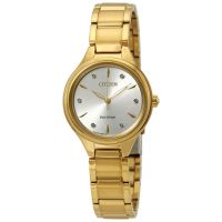 Corso Silver Dial Gold-tone Ladies Watch