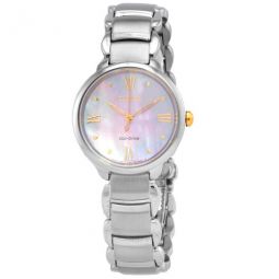 L Series Eco-Drive Mother of Pearl Dial Ladies Watch