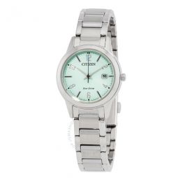 Lady Eco-Drive Green Dial Watch