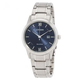 Eco-Drive Blue Dial Mens Watch