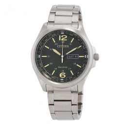 Eco-Drive Green Dial Mens Watch