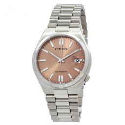 NJ015 Automatic Warm Sand Dial Mens Watch