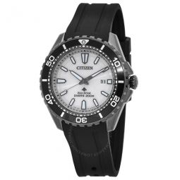 Promaster Eco-Drive White Dial Mens Watch