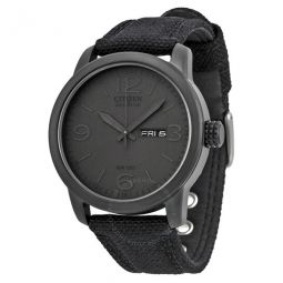Eco-Drive Black Dial Mens Watch