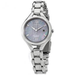 Eco-Drive Blue Mother of Pearl Dial Ladies Watch