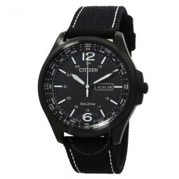 Classic Eco-Drive Black Dial Mens Watch