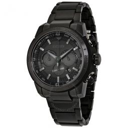 Ecosphere Eco-Drive Black Dial Mens Watch