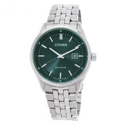 Eco-Drive Green Dial Mens Watch