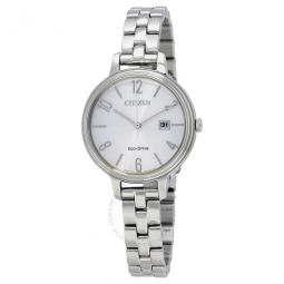 Chandler Eco-Drive Silver Dial Ladies Watch
