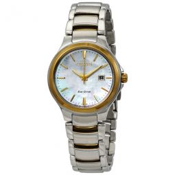 Chandler Light Blue Mother of Pearl Dial Ladies Watch