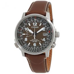Eco-Drive Promaster Sky Perpetual World Time Brown Dial Mens Watch