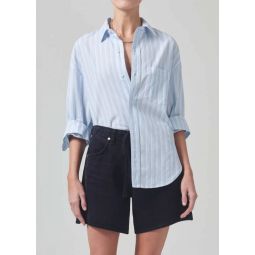 Kayla Shirt - Marino Stripe
