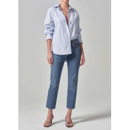 Charlotte High Rise Straight Jeans - First Class