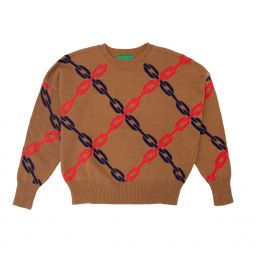 Cotton Cashmere Drop Shoulder Sweater