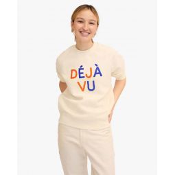 Flocked Deja Vu Sweatshirt