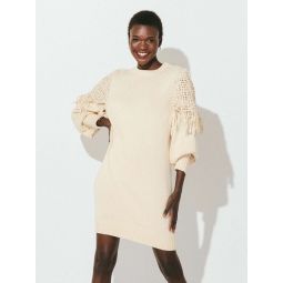 Danielle Sweater Dress - Ivory