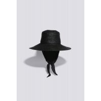 Medium Brim Hat - Black