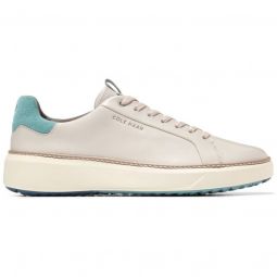 Cole Haan GrandPro Topspin Golf Shoes - Silver Lining/Trellis/Ivory