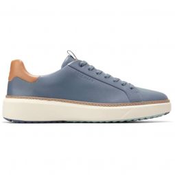 Cole Haan GrandPro Topspin Golf Shoes - Folkstone Gray/Natural Tan/Ivory