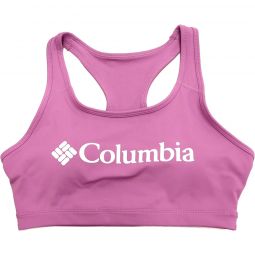 Columbia Racer Back Logo Medium Impact Bra - Womens