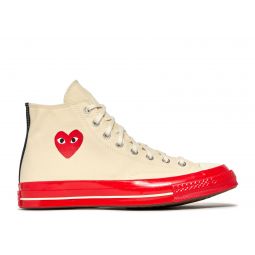 Comme des Garcons Play x Chuck 70 High Pristine Red
