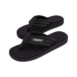 Branded Flip Flop - Black